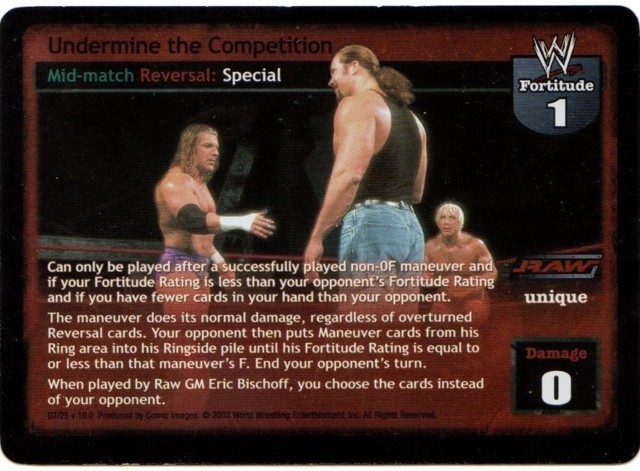Undermine the Competition